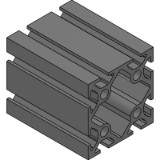 Perfil de aluminio mk 2040.03 - Perfiles de Construcción Serie 40