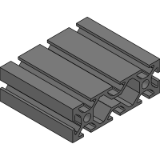 Perfil de aluminio mk 2040.05 - Perfiles de Construcción Serie 40