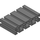 Perfil de aluminio mk 2040.06 - Perfiles de Construcción Serie 40