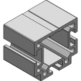 Profil mk 2040.74 - Aluminium Konstruktionsprofil Serie 40