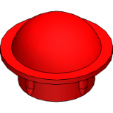 Nut Stopper red M8 - Series 40