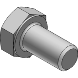 DIN 933 - Tornillo exagonal, acero fino