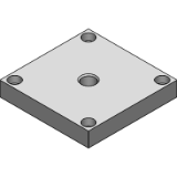 Pad Plate 60/9 M20 - Pad Blocks and Plates