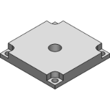Pad Plate I M20 - Stellfußhalter/Fußplatten