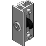 Cerradura lateral de cilindro DIN-izquierda - Cerradura lateral
